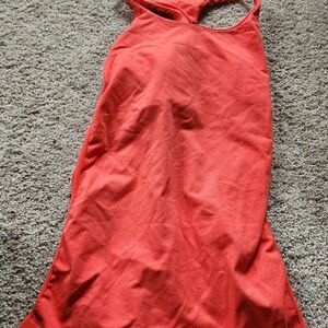 Bebe orange twist racerback tanktop